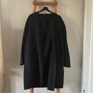 VINCE Oversized Wool / Cashmere Reversible Coat (L)